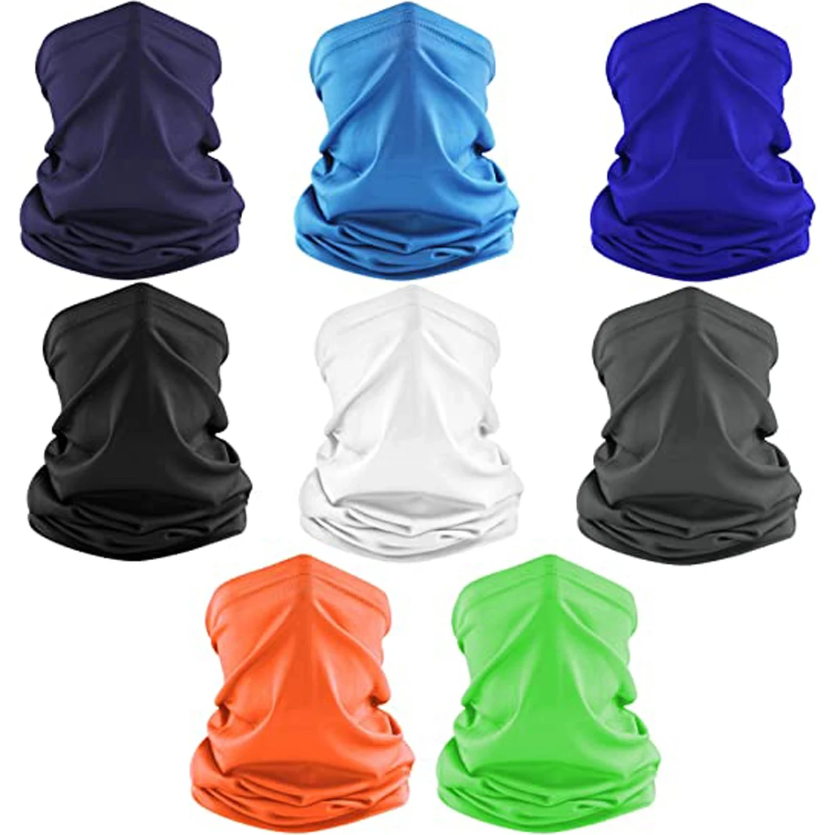 UV Protection Breathable Face Bandanas MOQ 50PCS 1