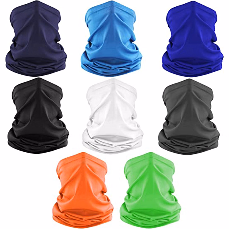 UV Protection Breathable Face Bandanas MOQ 50PCS