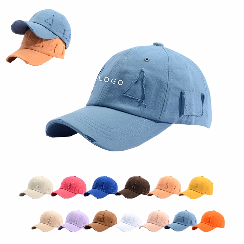 Ripped Patch Baseball Cap