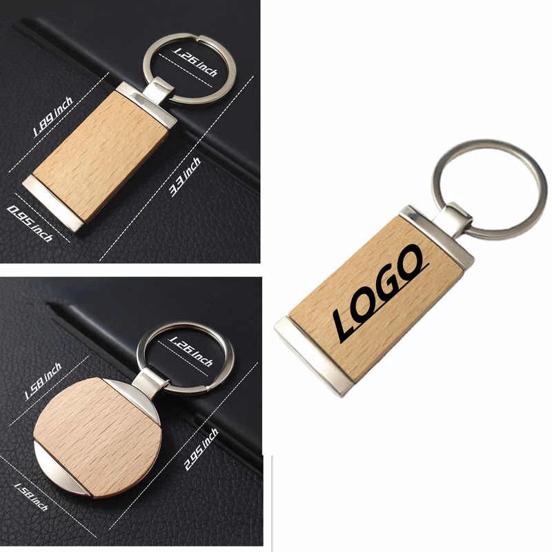 Wooden Diy Keychain