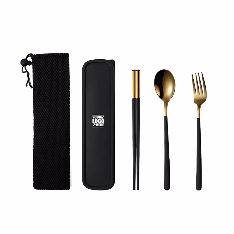 Stainless Steel Portable Cutlery Set Reusable Flatware