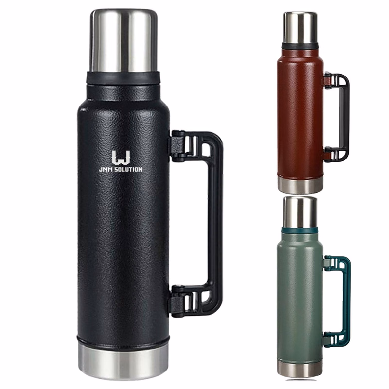 43 oz Portable Stainless Steel Vacuum Bottle
