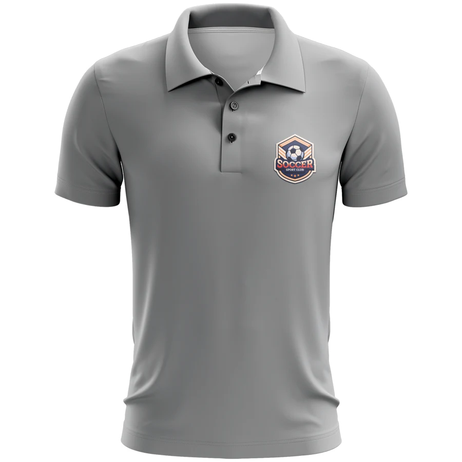 Adult and Kids' Custom 5.3 Oz Cotton Polo - DTF, Screen Print, Heat Press 1