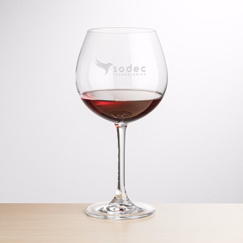 Burlington Burgundy Wine - Deep Etch