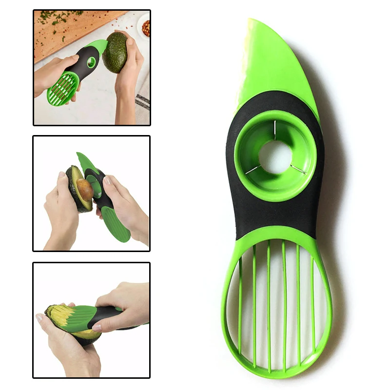 3 in 1 Fruit & Avocado Cutter Pitter 1