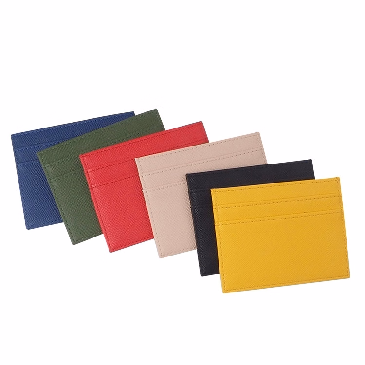 Solid color card holder