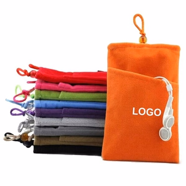 Soft Lint Carrying Pouch for Cellphones
