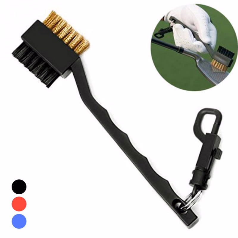 Nylon Steel Wire Golf Club Brush