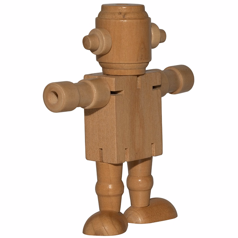 Mini Wood Robot