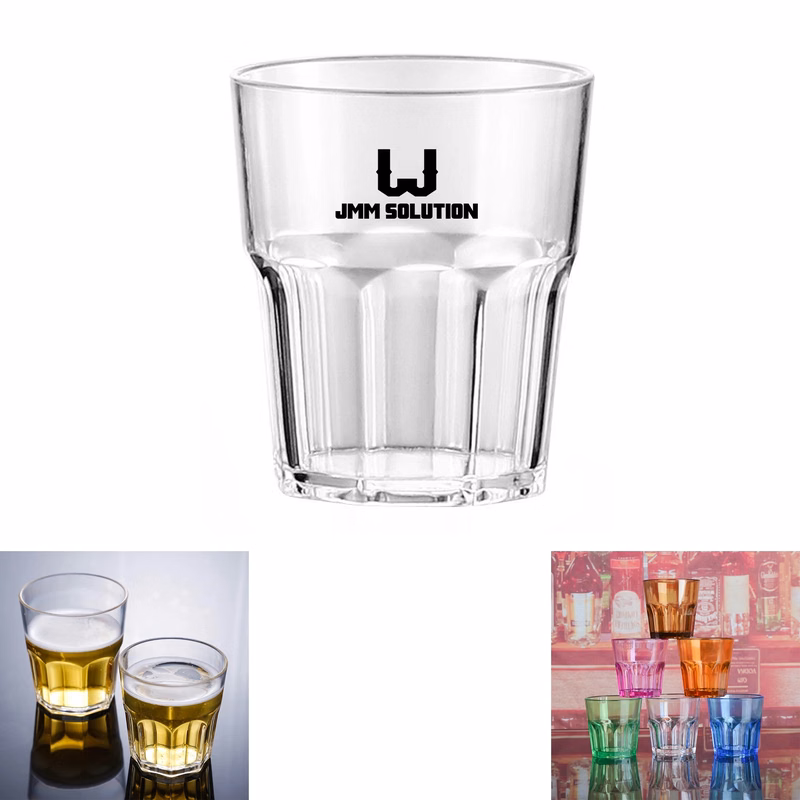 Unbreakable Plastic Bar Glasses