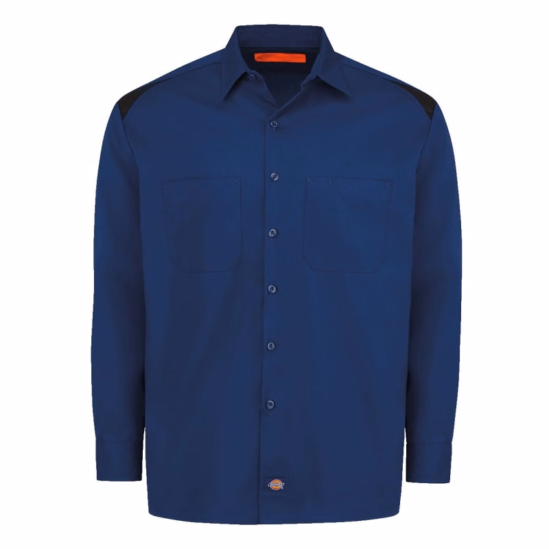 Dickies Men's Tall Long Sleeve Performance Team Shirt - 6605T