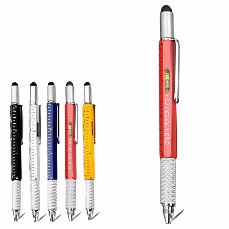 6 in 1 Metal Touch Screen Stylus Pen