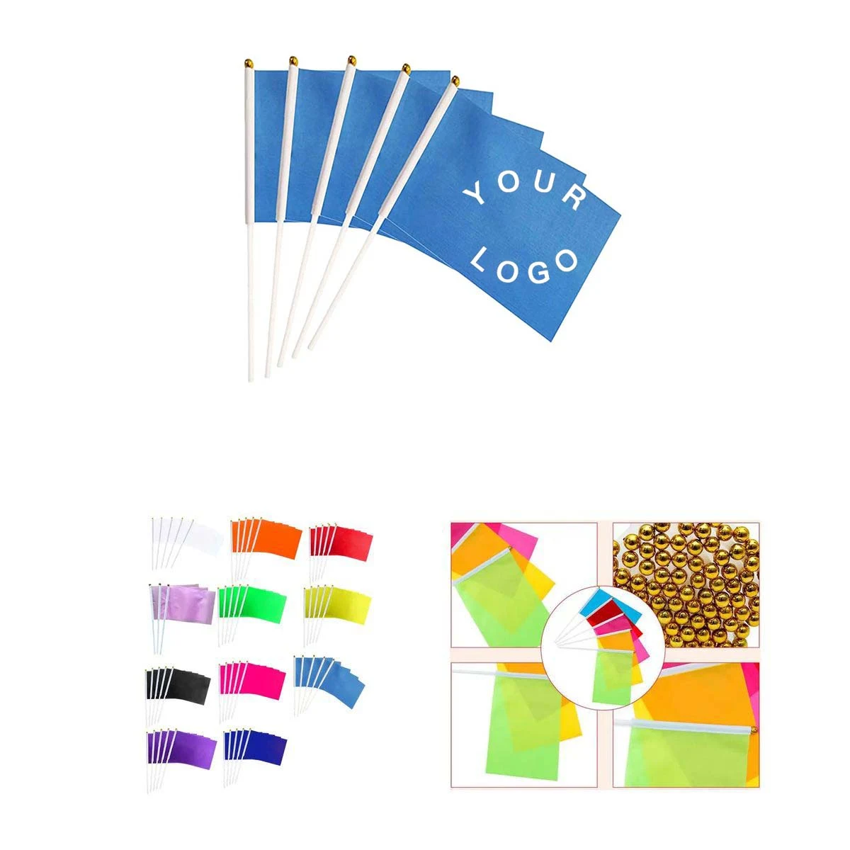Durable Handheld Flag for Celebrations 1