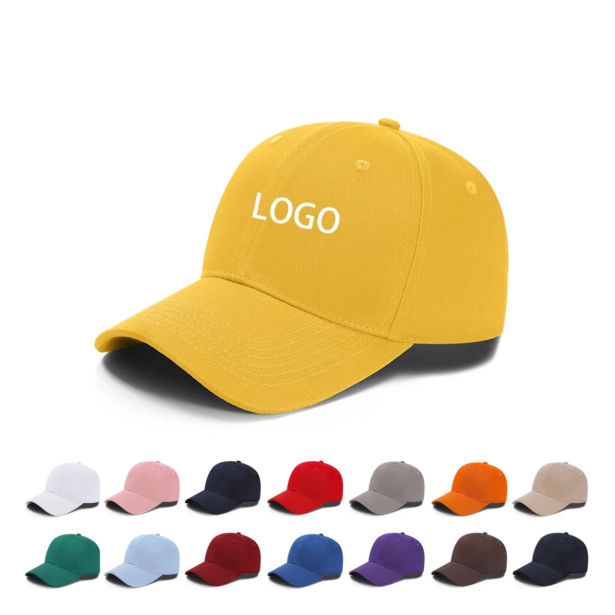 Unisex Solid Color Trucker Hat Baseball Cap 1