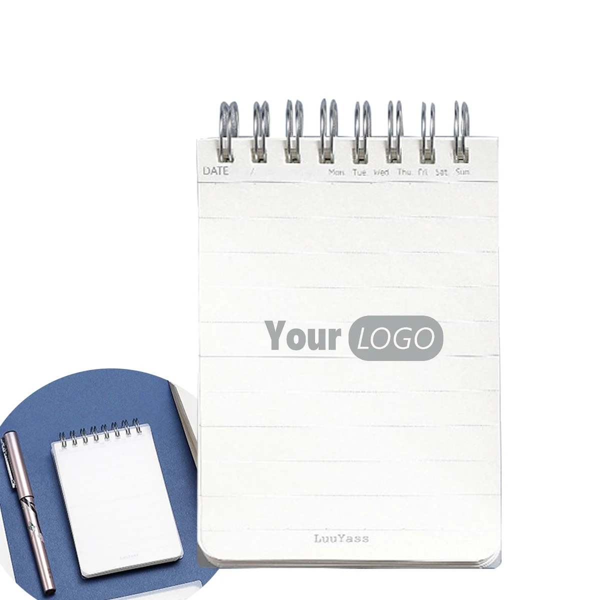A7 Mini Spiral Notebook Small Size Easy Into Bag 1
