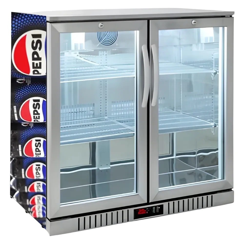 210L Stainless Steel Undercounter Fridge 1