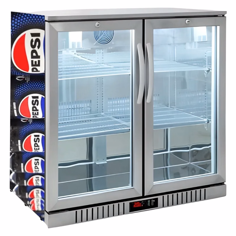 210L Stainless Steel Undercounter Fridge