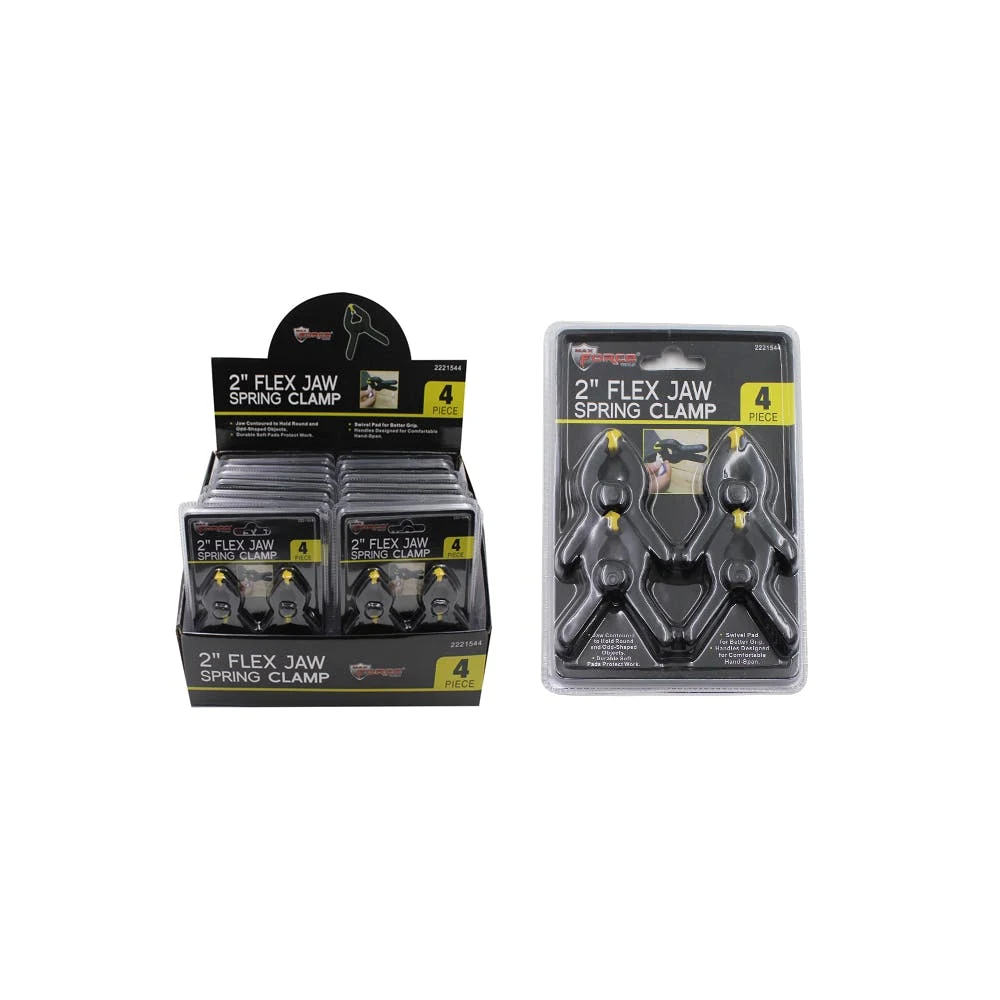 Nylon Spring Clamps 2" 4pc 1