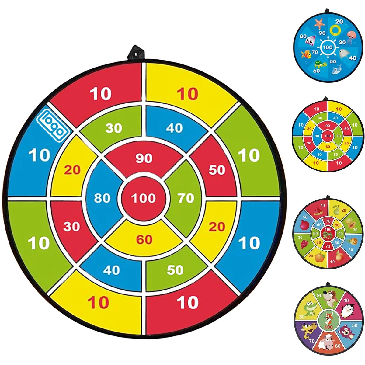 Colorful Sticky Ball Dart Board Set 1