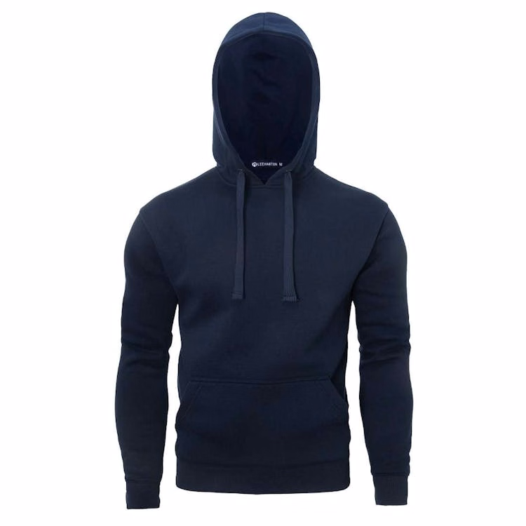 Fleece Pullover Hoodies - Size 2XL Navy