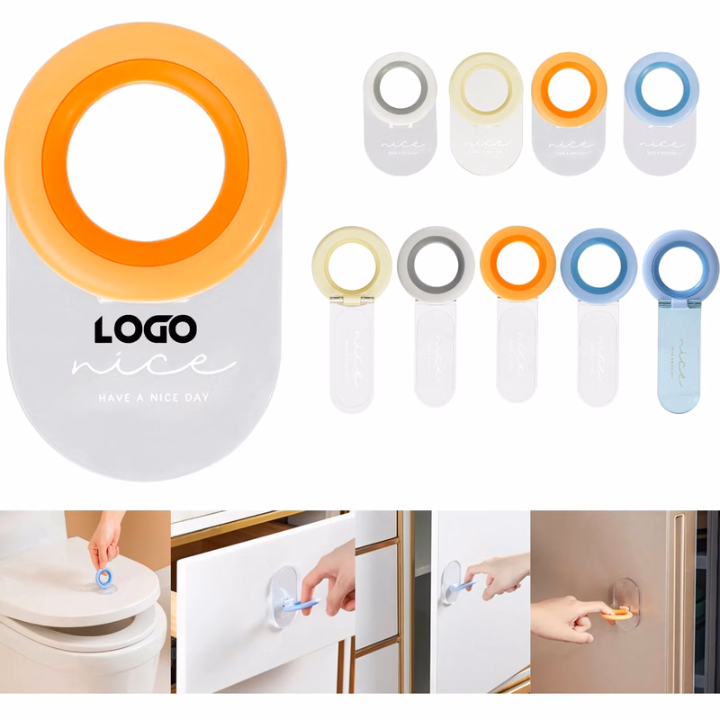 Toilet Plug Sticky Ring lid knob Opener