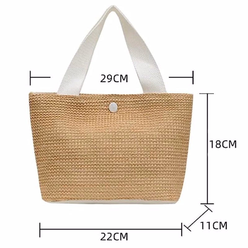 Straw Woven Handbag