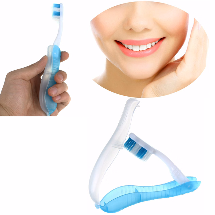 Portable Compact Fold Toothbrush