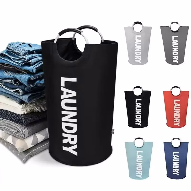 90L Collapsible Waterproof Laundry Basket Organizer