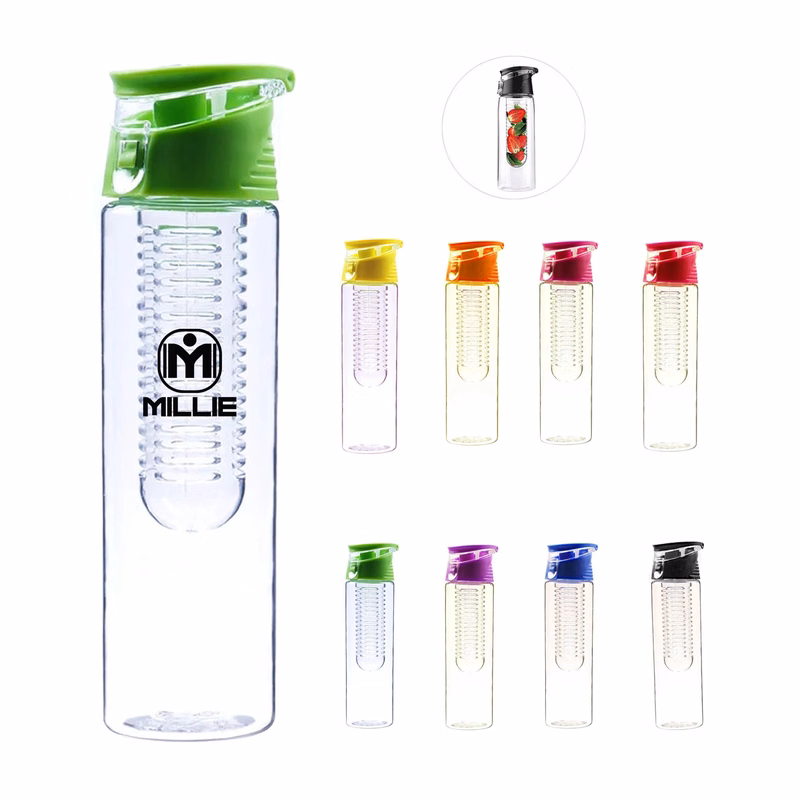 800ML Fruit Fuzer Infusing Infuser Water Bottle
