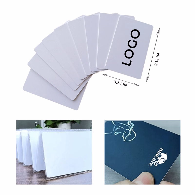 MOQ 50 PCS Stylish PVC Plastic Identity Card