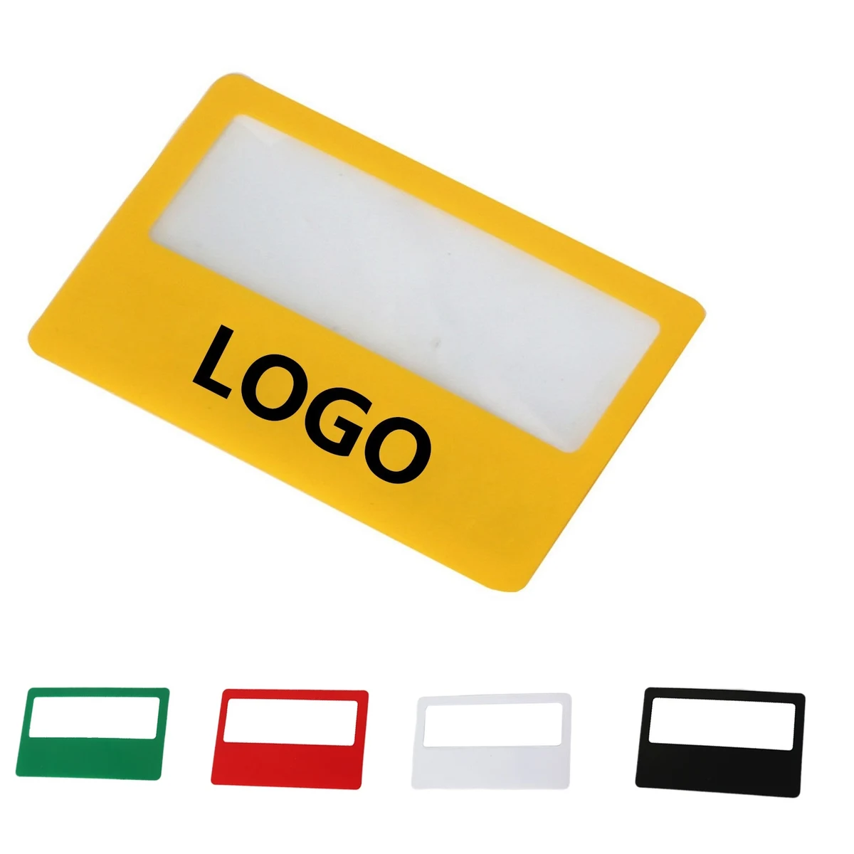 Pocket Magnifier Bookmark – Clear PVC 1