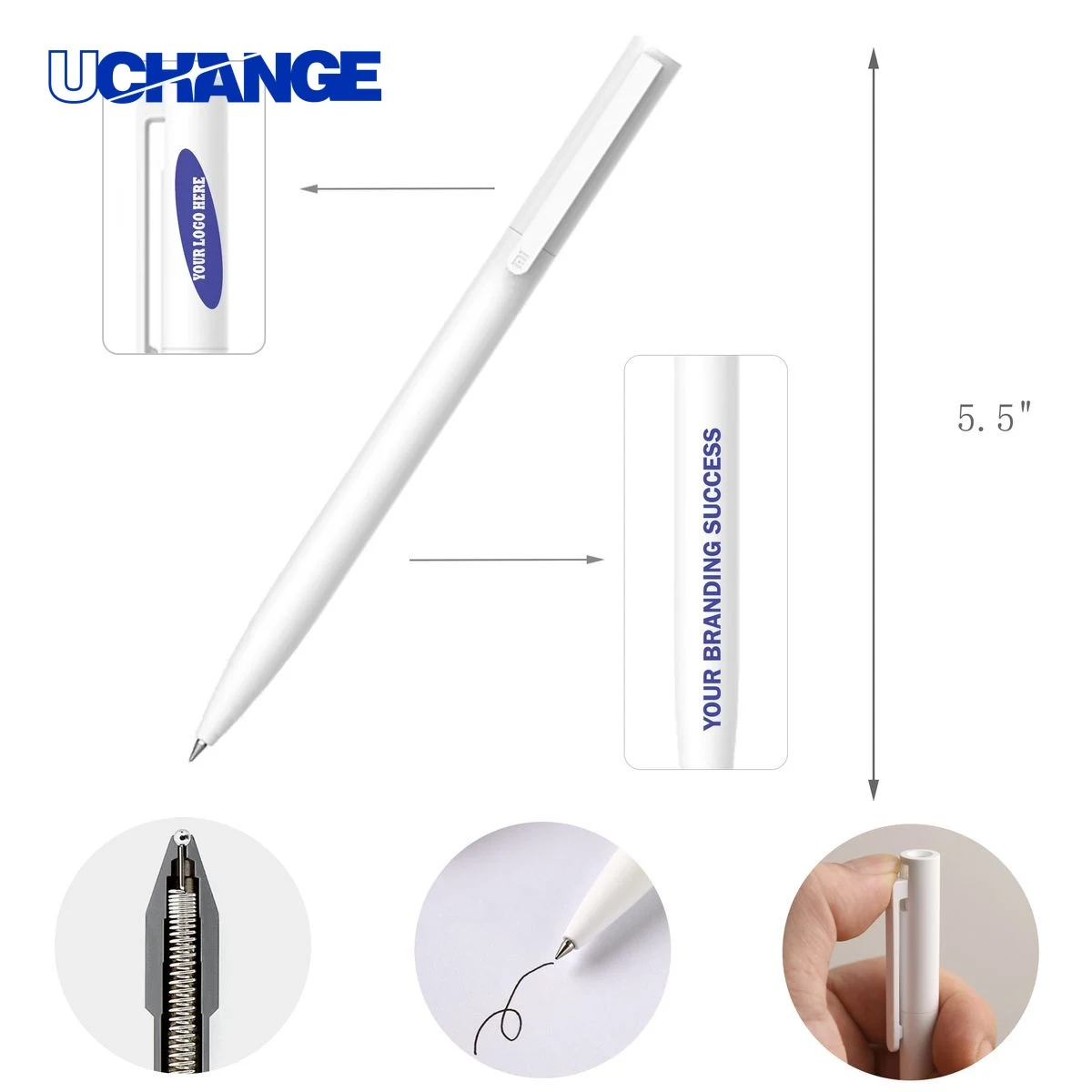 Gel Ink Ballpoint Pen With Replaceable Core 1