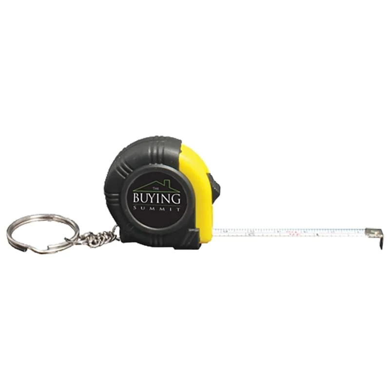 39" Mini Key Chain Tape Measure w/Full Color Imprint 1