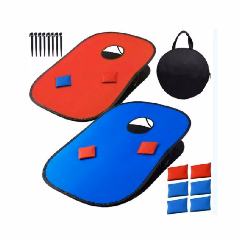Portable Pop-Up Cornhole Game