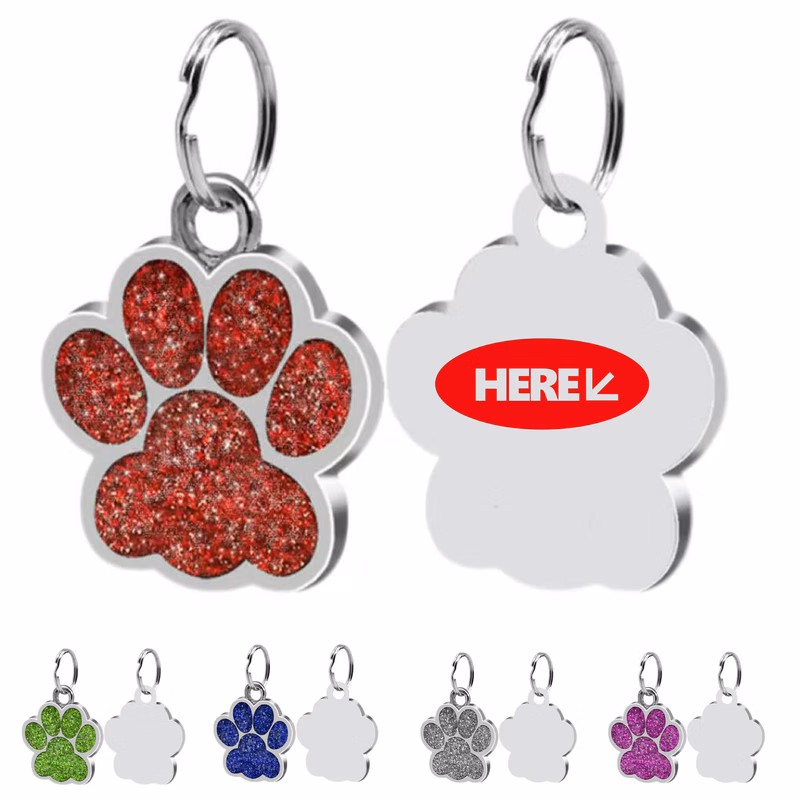 Stainless Steel Dog Paw Accessory