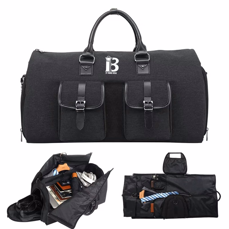 Suit Carry On Garment Bag With Shoulder Strap