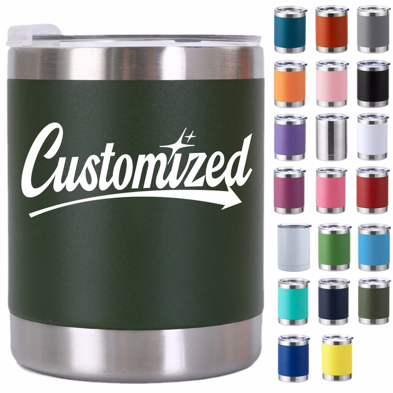 12oz Stainless Steel Insulated Car Mug