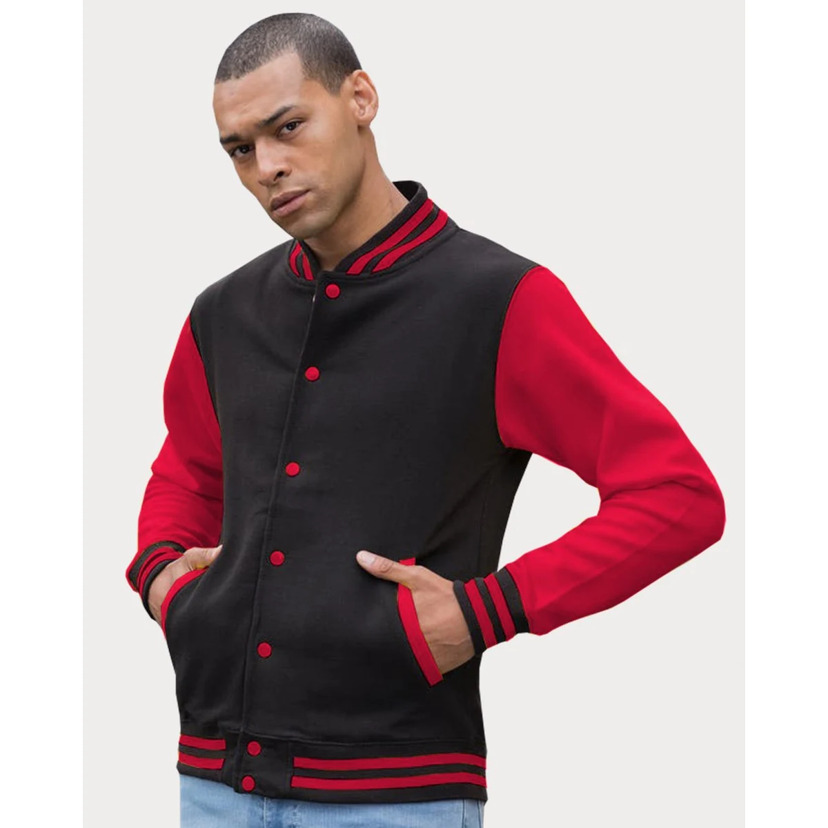 Unisex Letterman Jacket - JHA043 1