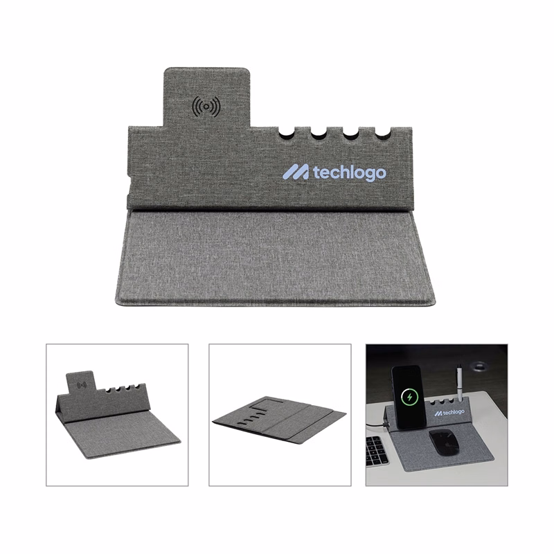 EvoPad Charge 2 RPET Desktop Organizer / Wireless Charger