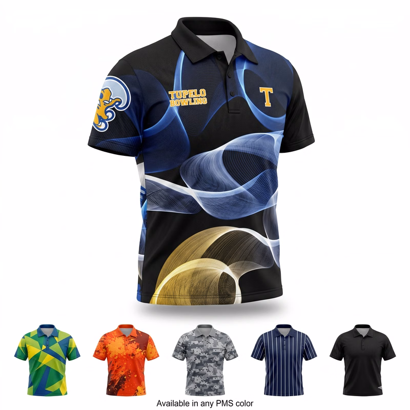 Classic Sublimation 2-Button Polo Shirt