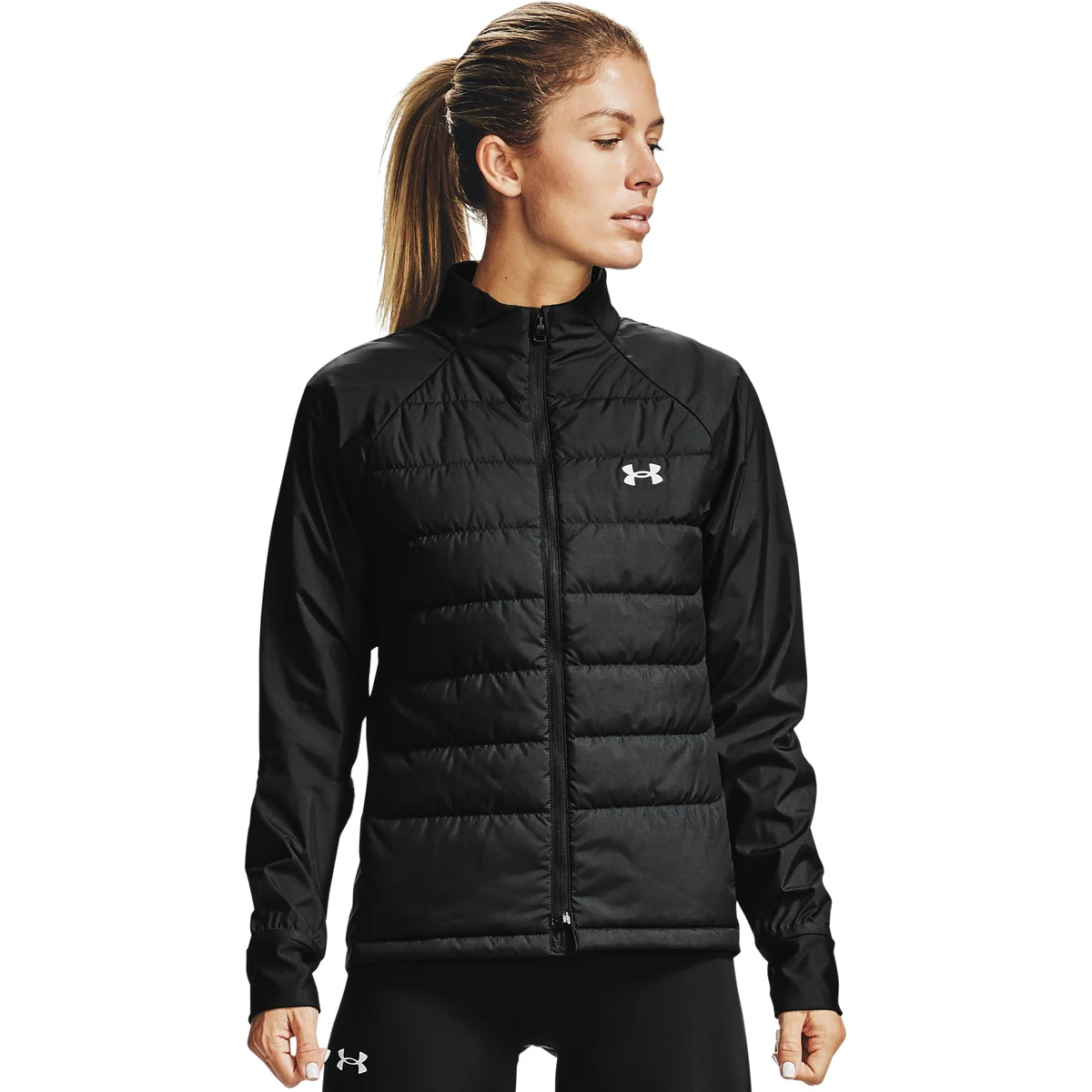 Women's UA Storm Run Insulate Hybrid Jacket 1