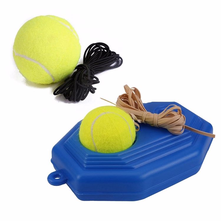 Single Tennis Trainer For Beginner With 2 Balls
