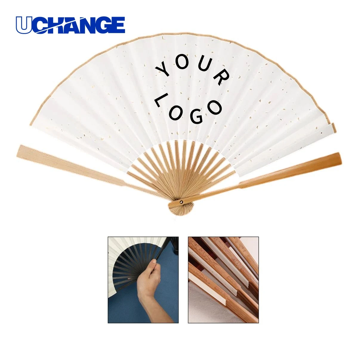 Reusable Folding Hand Fan for Events 1