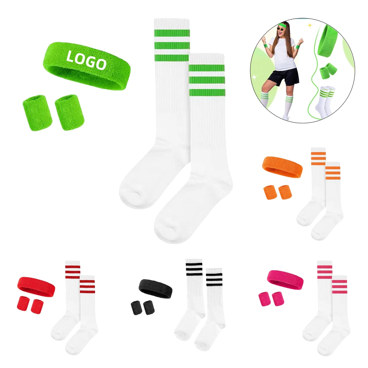Striped Socks Set 1