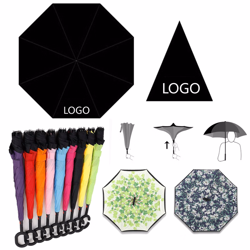 Compact Reverse Folding Umbrella
