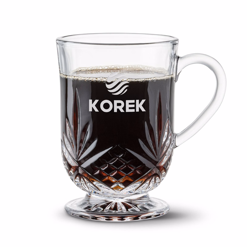 Brinkley Footed Mug - 10oz - Deep Etch