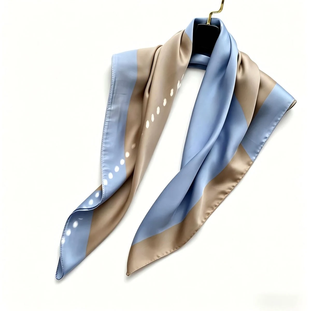 Silky Square Scarf 1