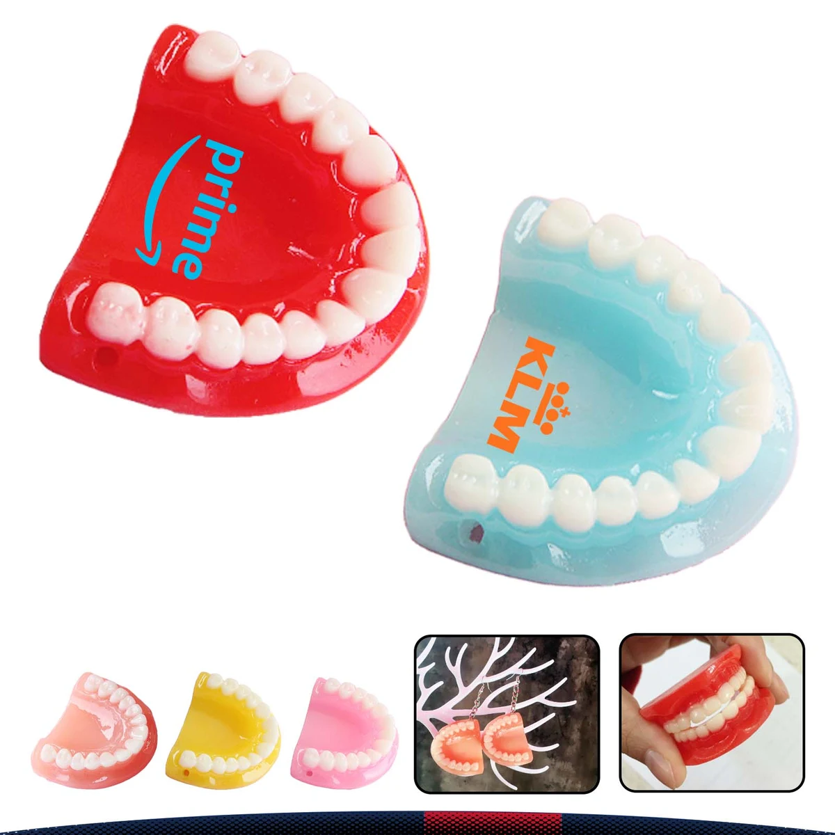 Simulated Resin Tooth Pendant 1