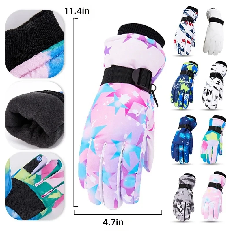 Men's Winter Gloves, Fleece-Lined And Cold-Resistant 1