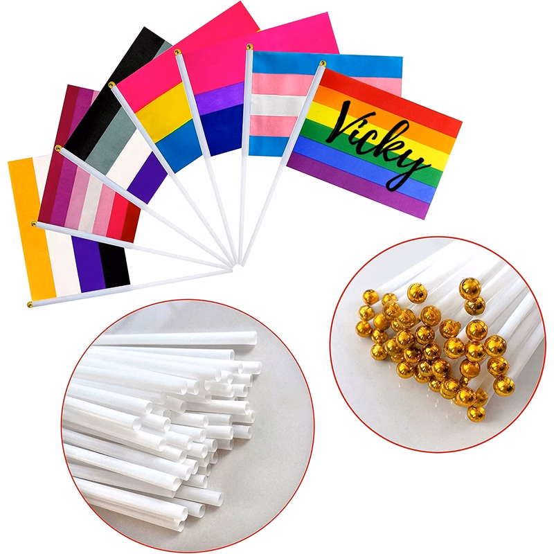 Rainbow Pride Flag Bunting Decorations